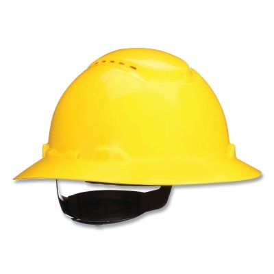 Full Brim Hard Hat H-802SFV-Uv Yl Vented 4-Pt MPN:7100240010