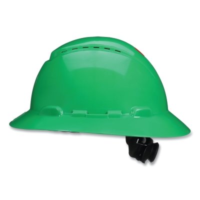 Full Brim Hard Hat H-804SFV-Uv Green Vented 4-Pt MPN:7100240012