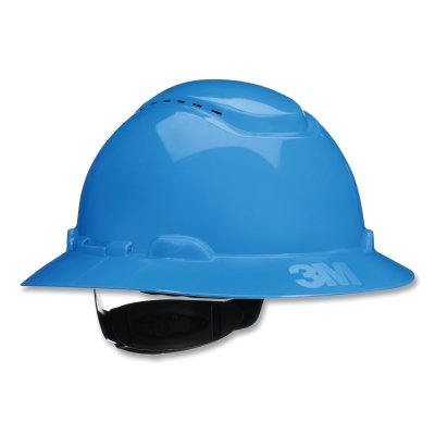 Full Brim Hard Hat H-803SFV-Uv Blue Vented 4PT MPN:7100240031