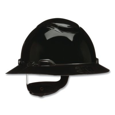 Full Brim Hard Hat H-812SFV-Uv Black Vented 4-Po MPN:7100240040