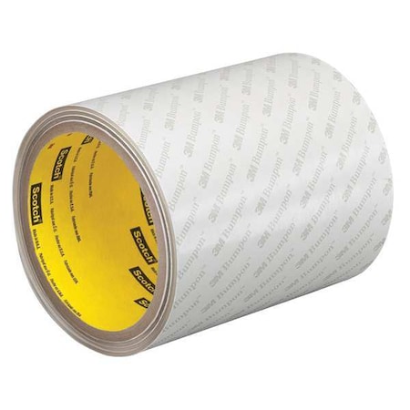 Bumper, Self Adhesive, 4-1/2 Inx10ft, Clear MPN:SJ5632