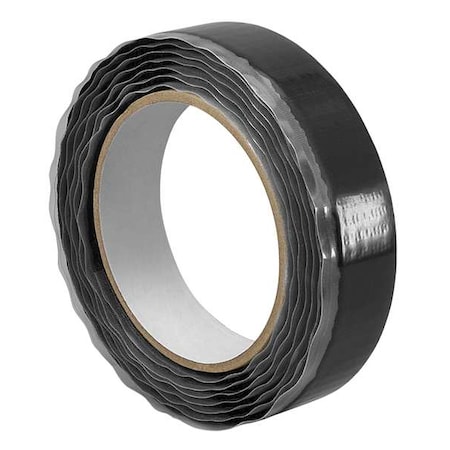 Reclosable Fastener, Acrylic Adhesive, 30 ft, 1 in W, Black MPN:1-10-SJ3523