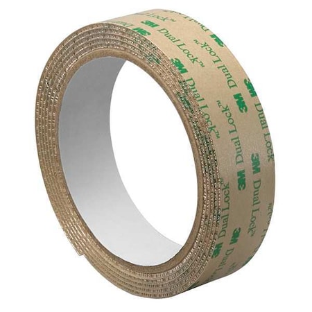 Reclosable Fastener, Acrylic Adhesive, 30 ft, 1 in W, Clear MPN:1-10-SJ4570