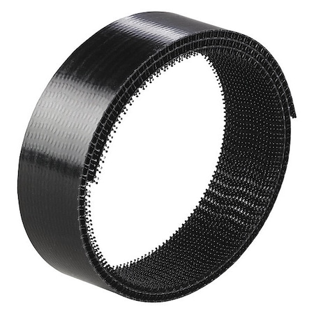 Reclosable Fastener, Not Applicable, 50 yds, 1 in Wd, Black, 2 PK MPN:SJ3440