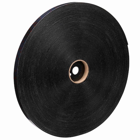 Reclosable Fastener, Acrylic, 50 yd, 1 in W, Black MPN:SJ3550CF