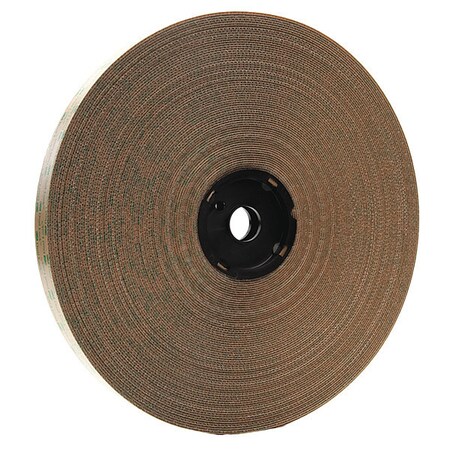 Reclosable Fastener, Acrylic Adhesive, 50 yds, 1 in W, Clear, 2 PK MPN:SJ4570