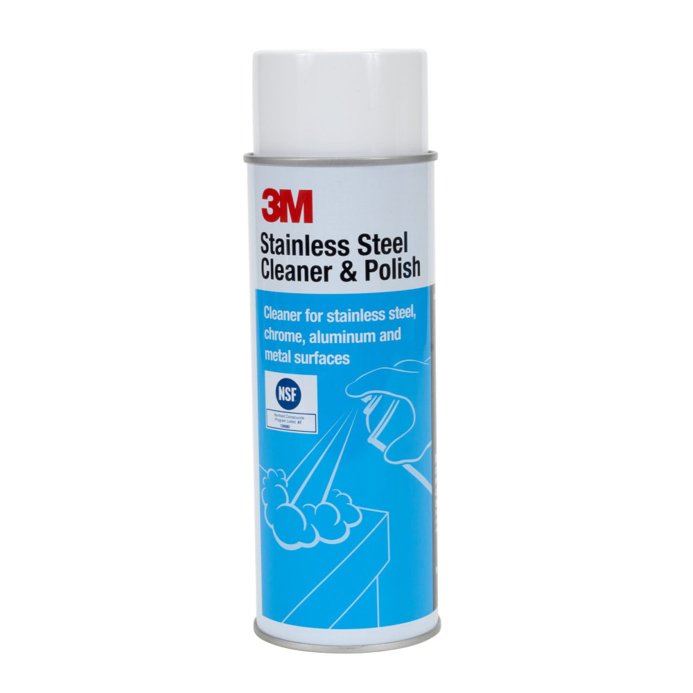 3M 14002 Stainless Steel Cleaner And Polish, 21 Oz Bottle MPN:10146