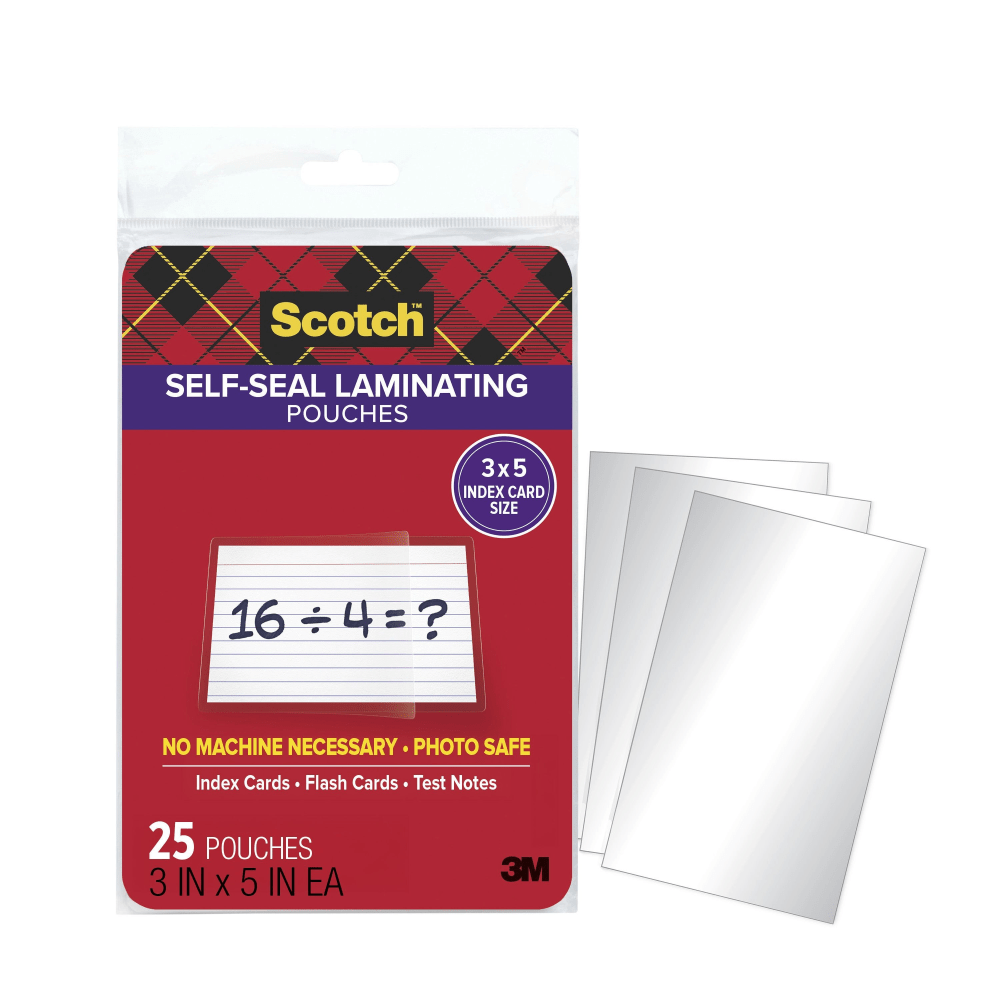 Scotch Laminating Pouch, PL904G25 MPN:PL904G-25