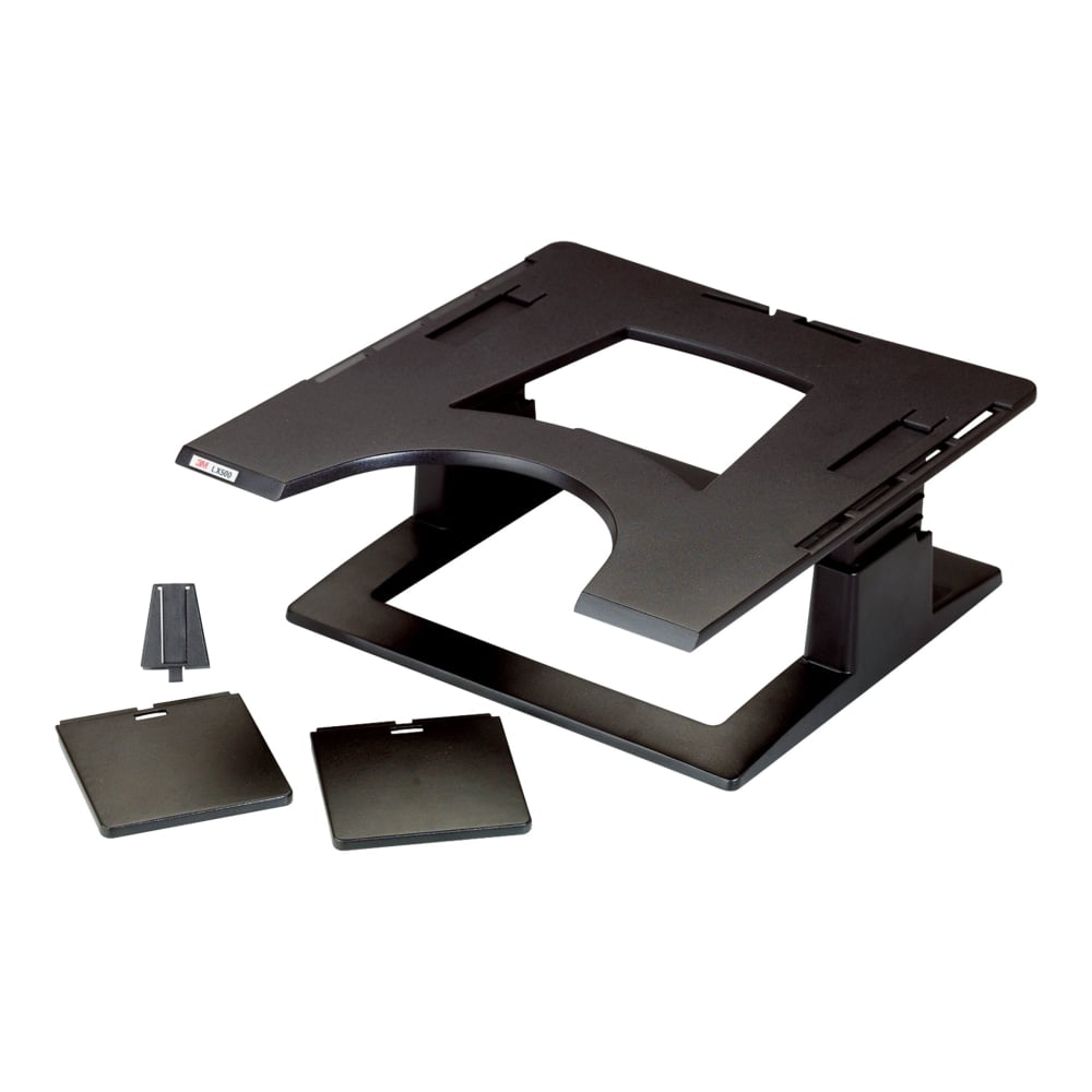3M Ergonomic Notebook Computer Stand, Black MPN:LX500