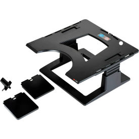 3M™ LX500 Ergonomic Notebook Riser with Adjustable Height Black LX500