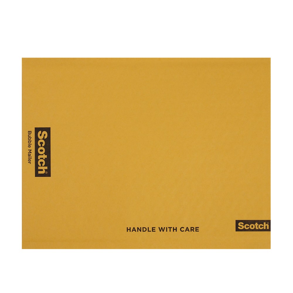 Scotch Bubble Mailer, 9 1/2in x 13 1/2in, Size #4, Case Of 25 (Min Order Qty 3) MPN:797425CS