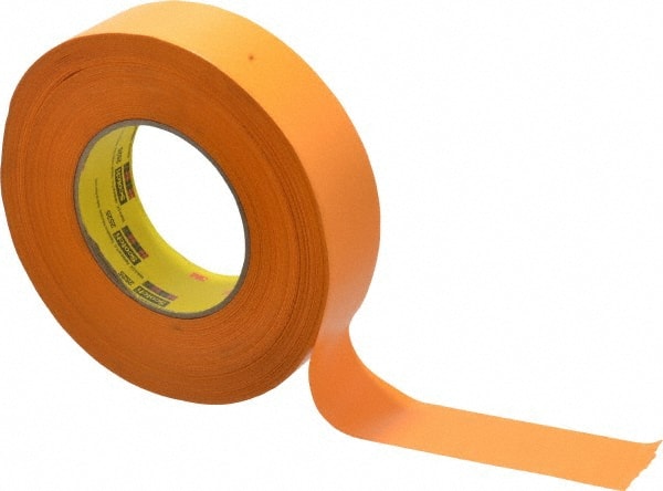 Masking Tape: 38 mm Wide, 60 yd Long, 9.5 mil Thick, Orange MPN:7000088507