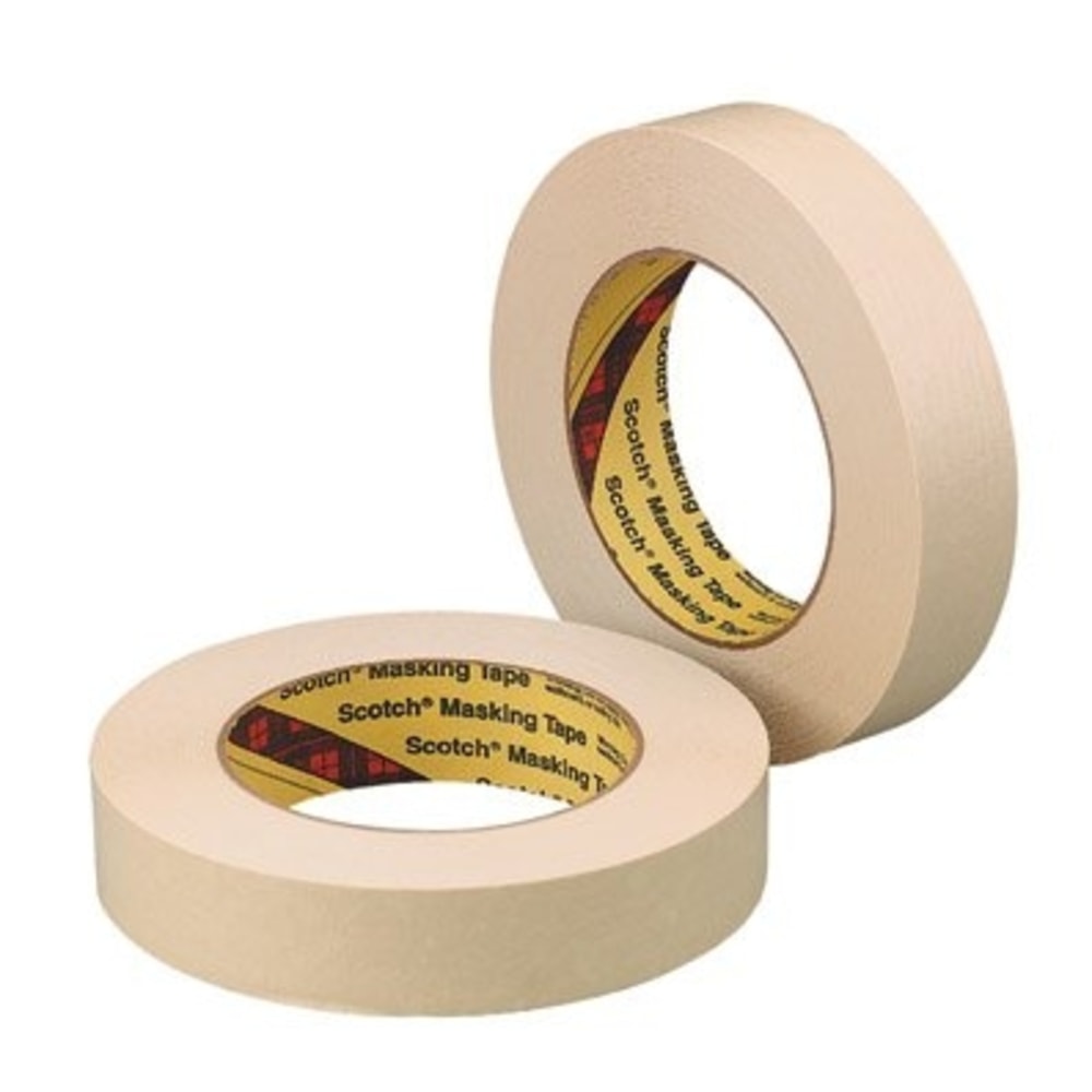 Scotch Paper Masking Tape, 1in x 2, 160in, Tan MPN:202
