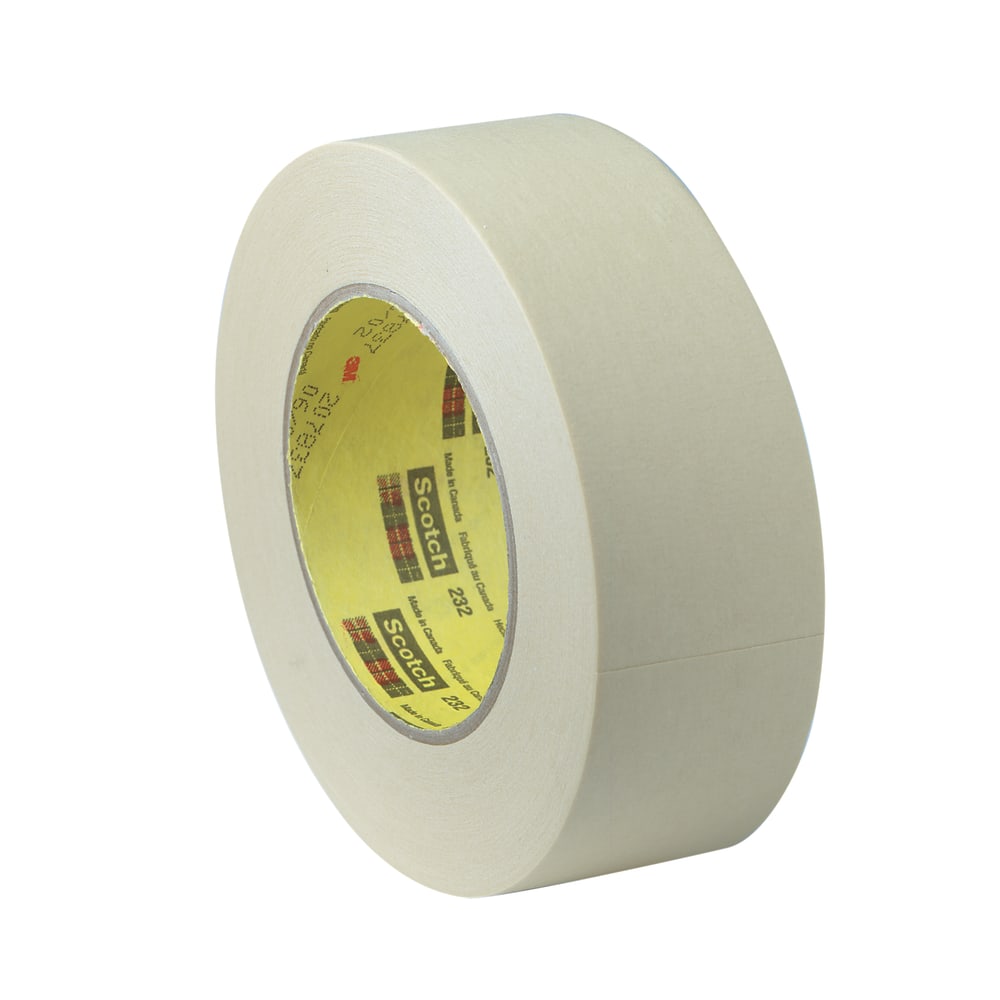 Scotch 232 Masking Tape, 2in x 60 Yd. MPN:2322