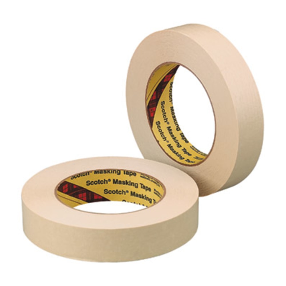 Scotch Paper Masking Tape, 3/4in x 60 Yd., Tan MPN:MMM20234BULK