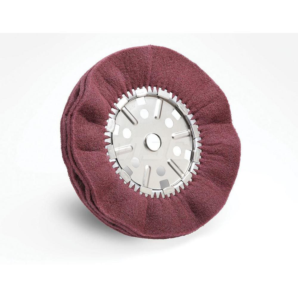 Mounted Pleated Buffing Wheel: 19