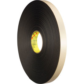 3M™ 4492B Double Coated Polyethylene Foam Tape 1/2