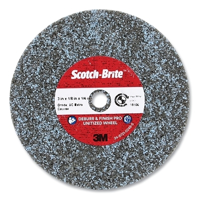 Scotch-Brite Deburr & Finish Pro Unitized Wheel MPN:7100290243