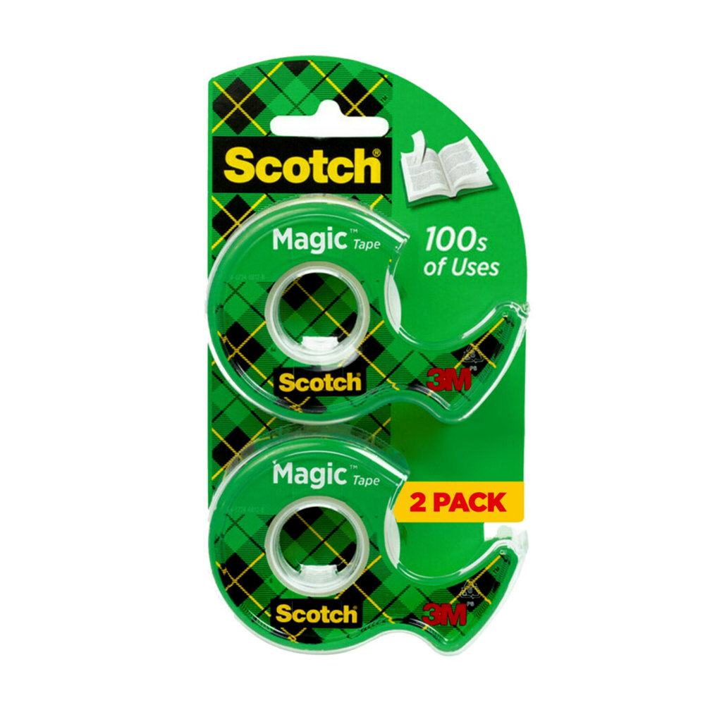 Scotch Magic Tape In Dispenser, 1/2in x 750in MPN:119SDM-2