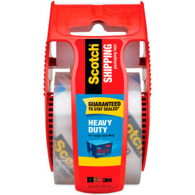 Scotch Heavy Duty Shipping Packaging Tape 142 2 in x 800 in 1 Roll with Dispenser 142**** - Pkg Qty 36