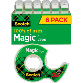 Scotch® Magic™ Tape with Dispenser 6122MP 3/4