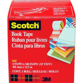 Scotch Book Tape 845-400 4 in x 540 in 1 Roll/Pack 8454**** - Pkg Qty 8
