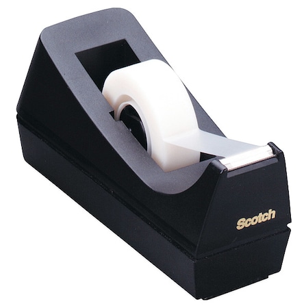 Dispenser, Tape, Desk, Black MPN:C38BK