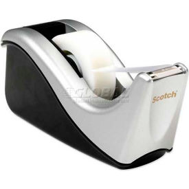 Scotch® Desktop Tape Dispenser C60-ST Silver Two-Tone 1 Pack C60ST