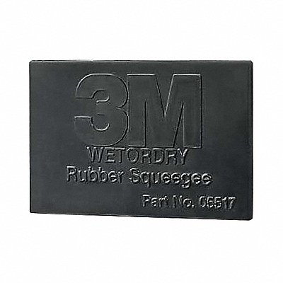 Rubber Squeegee 2.75x4 1/4In Black PK50 MPN:05517