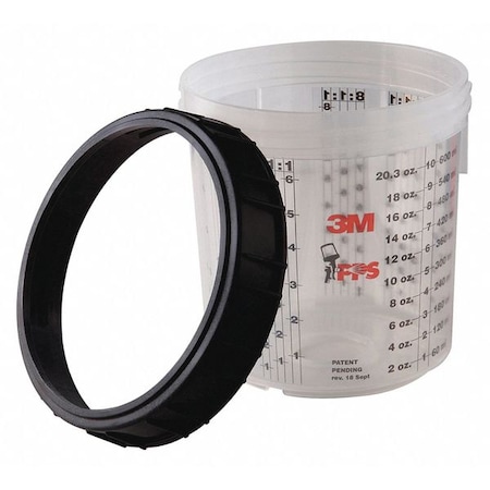 Midi Cup Liner, 13.5 oz. Size, Plastic, PK2 MPN:16122