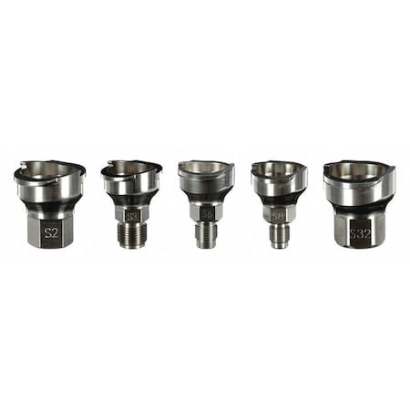 Spray Gun Cup Lid, S34, Stainless Steel MPN:26129