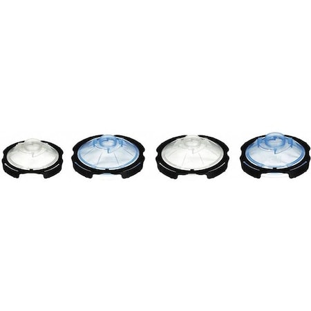 Spray Gun Cup Lid, L Sz, 125 Microns, PK25 MPN:26199