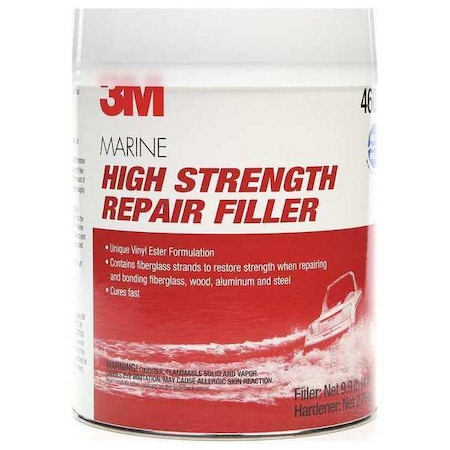 Marine Repair Filler, 1 gal, Can, Grayish Brown, Marine High Strength MPN:00051131460140