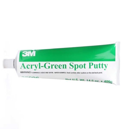 Acryl-Green Spot Putty, 14.5 oz., PK12 MPN:05096