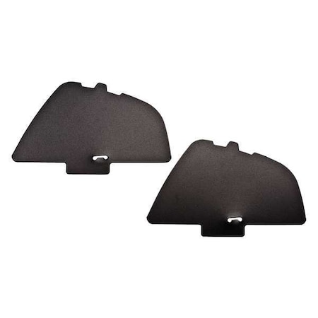 Side Window Covers, Nylon, Blk, PK2 MPN:06-0700-73