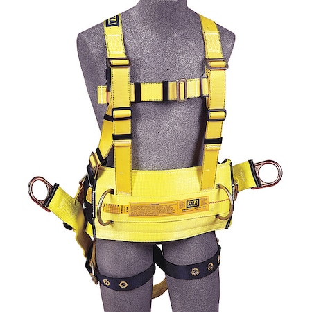 Belly Pad, Polyester, M, For use with 3M DBI-Sala Harnesses with Pass-Through Connection, 310 lb MPN:1000573