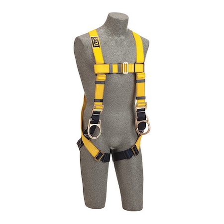 Delta™ Full Body Harness, 2XL, 420 lb., Back, Side D-Ring MPN:1101461