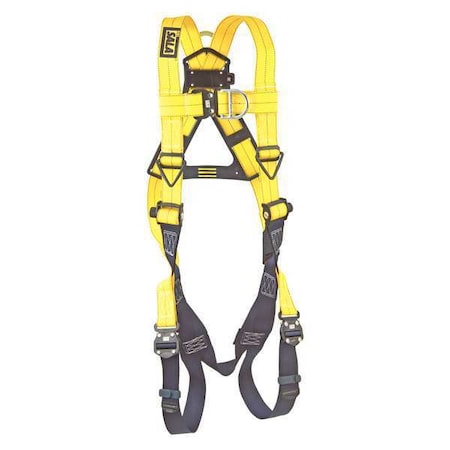 Delta™ Full Body Harness, Universal (S/M/L/XL), 420 lb., Quick-Connect Chest/ Back, Front D-Ring MPN:1102090