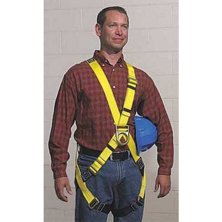 Full Body Harness, L, 420 lb., Not Applicable Chest/ Tongue Leg Straps MPN:1102925