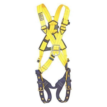 Delta™ Full Body Harness, XL, 420 lb., Back, Front D-Ring MPN:1102952