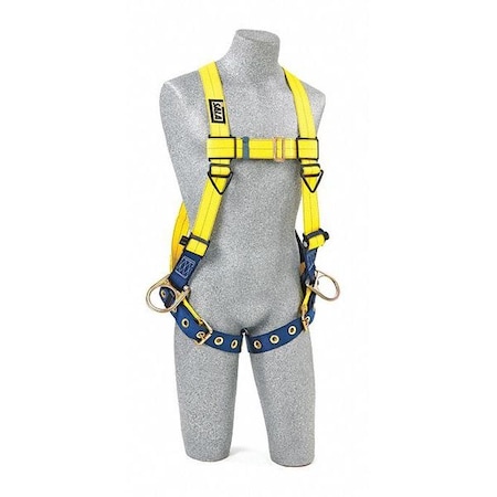 Delta™ Full Body Harness, 2XL, 420 lb., Back, Side D-Ring MPN:1104876