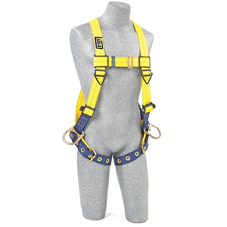 Delta™ Full Body Harness, M, 420 lb., Back, Side D-Ring MPN:1104889