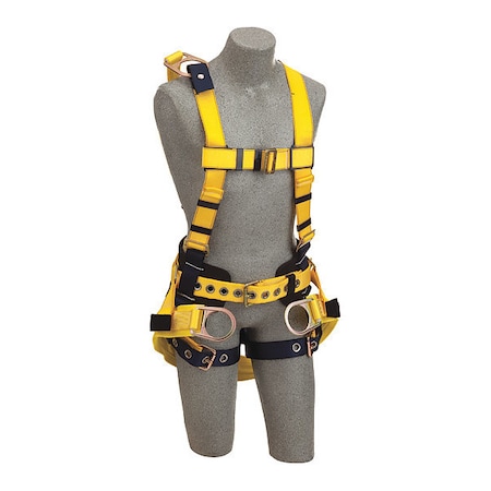 Delta™ Full Body Harness, S, 420 lb., Back with Extension, Suspension D-Ring MPN:1106100