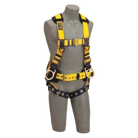 Delta™ Full Body Harness, XL, 420 lb., Back, Side D-Ring MPN:1106408