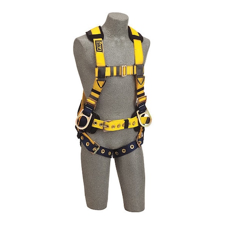 Delta™ Full Body Harness, 3XL, 420 lb., Back, Side D-Ring MPN:1106411