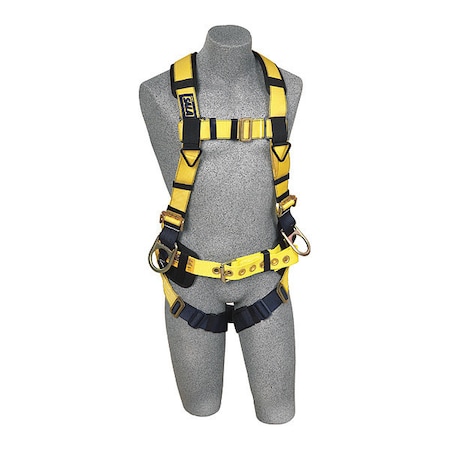 Delta™ Full Body Harness, L, 420 lb., Back, Side D-Ring MPN:1106450