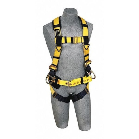 Delta™ Full Body Harness, XL, 420 lb., Back, Side D-Ring MPN:1106452