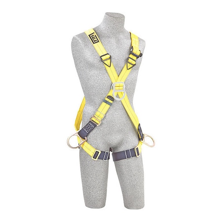 Delta™ Full Body Harness, L, 420 lb., Back, Front, Side D-Ring MPN:1109052