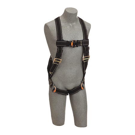 Delta™ Welders Full Body Harness, 2XL, 310 lb., Quick-Connect Chest/ Quick-Connect Leg Straps MPN:1109977
