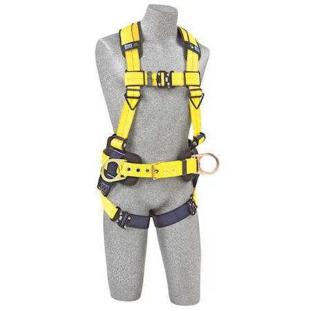 Delta™ Full Body Harness, L, 420 lb., Quick-Connect Chest/ Quick-Connect Leg Straps MPN:1110577